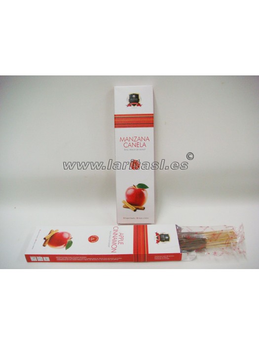 Incenso Alaukik Apple+Cinnamon (Maçã+Canela) 90gr